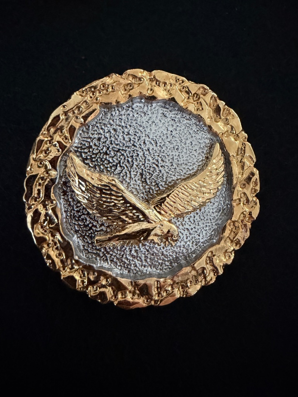 Vintage Western Wilmarth Eagle Bolo Tie Clasp